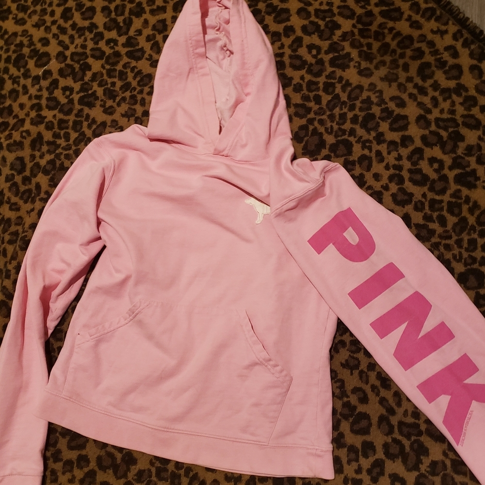 Pink Hoodie (Love Printed on Left Arm). So cute...